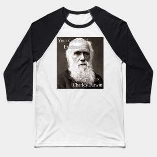 Disappointed Darwin Baseball T-Shirt